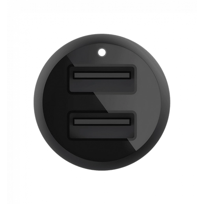 АЗП Belkin Car Charger 24W Dual USB-A, black (CCB001BTBK)