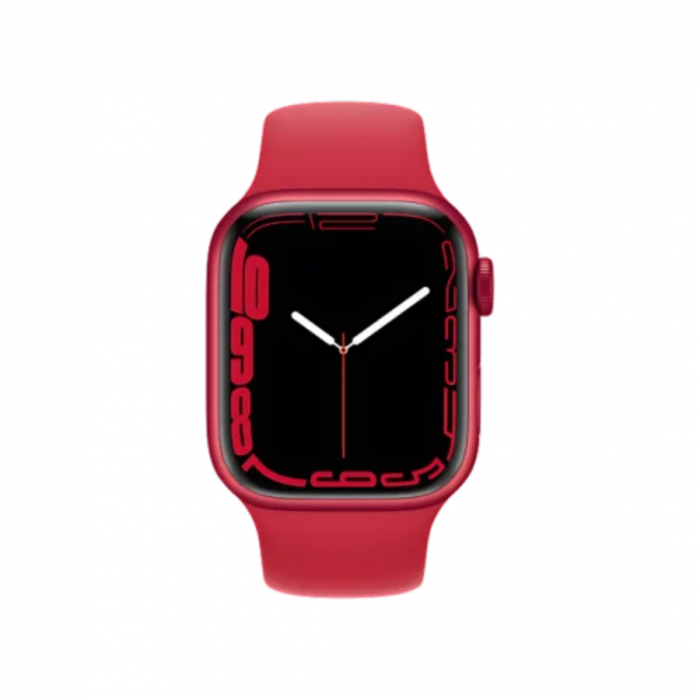 Apple Watch S7 41mm Red Alu Sp Band (MKN23) БУ