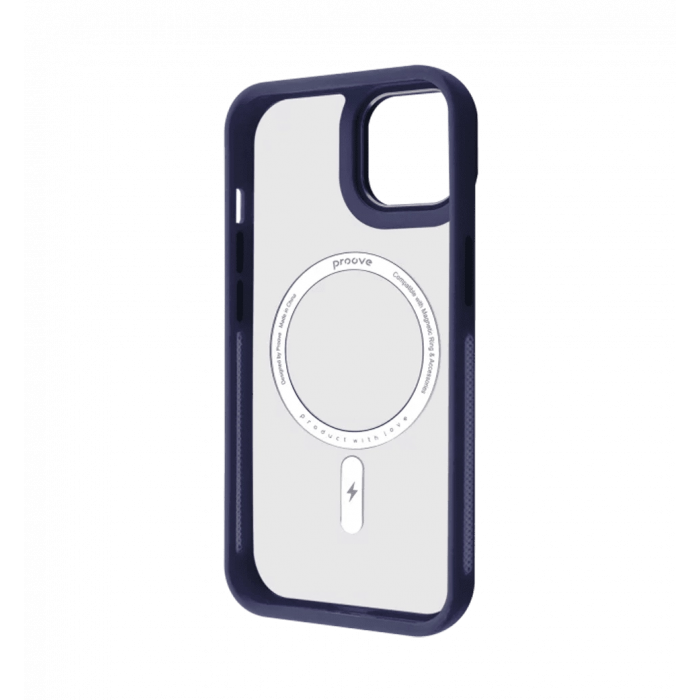 Чохол Proove Clear Essence Case with Magnetic Ring iPhone 17 (midnight blue) подарунок