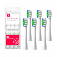 Насадка для зубної електрощітки Oclean P1C1 W06 Professional Clean Brush Head White (6 шт) (6970810553802)