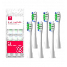 Насадка для зубної електрощітки Oclean P1C1 W06 Professional Clean Brush Head White (6 шт) (6970810553802)
