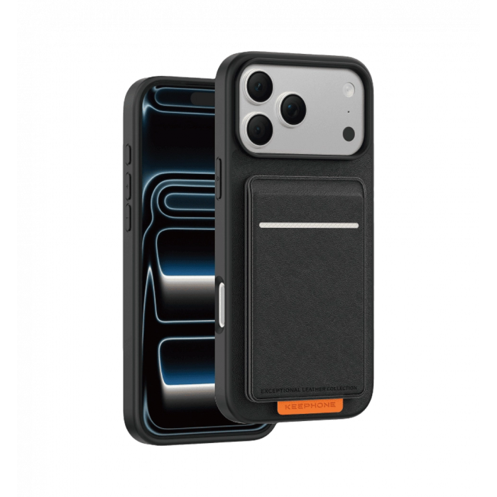 Чохол Keephone SUEDEA MagSafe Case for 17 Pro Black (KPSUDA17PBK)