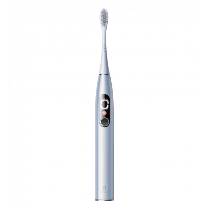 Умная зубная электрощетка Oclean X Pro Digital Electric Toothbrush Glamour Silver (6970810552560)