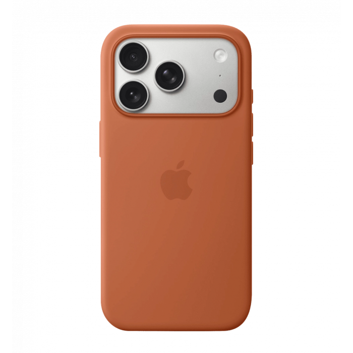 iPhone 17 Pro Silicone Case with MagSafe – Terra Cotta (MGFJ4ZM)