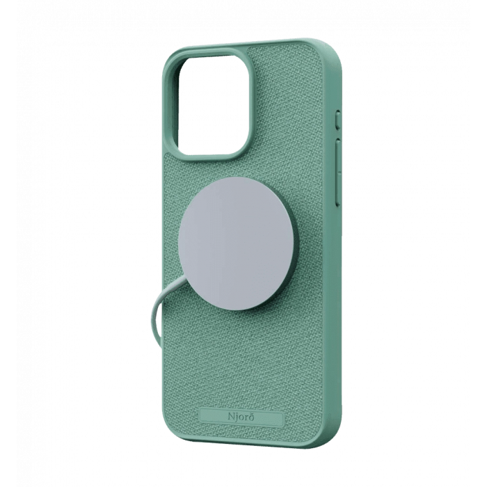 Чохол Njord Fabric MagSafe Case Turquoise for iPhone 15 Pro Max (NA54FA13)