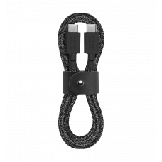 Кабель Native Union Belt USB-C to USB-C Cosmos Black (1.2 m) (BELT-C-CS-BLK-2-NP)
