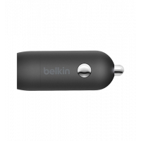 АЗП Автомобильное зарядное устройство Belkin 24Вт Dual USB-A, чёрное (CCB001BTBK)