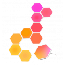 Набір настінних світильників Govee H6061 Glide Hexa Light Panels, 10шт, RGBIC, WI-FI/Bluetooth, білий