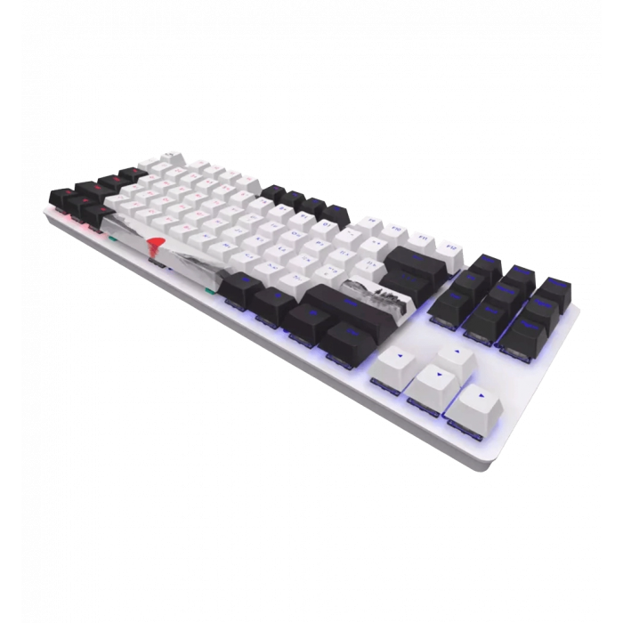 Ігрова клавіатура DARK PROJECT One - 87 Fuji - Mech. G3MS ISO (DE) Біла / Дизайн