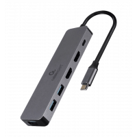 Adapter Cablexpert A-CM-COMBO3-03, USB Type-C 3-in-1