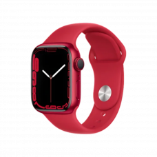 Apple Watch S7 41mm Red Alu Sp Band (MKN23) БУ