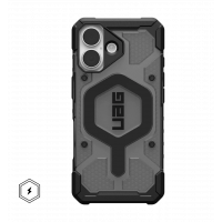 Чохол UAG для iPhone 17, Pathfinder Clear MagSafe, Ash/Black