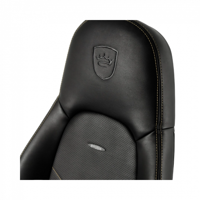 Крісло Noblechairs ICON Black/Gold