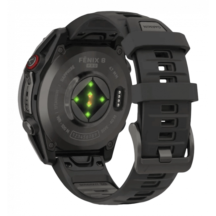 Смарт-годинник Garmin Fenix 8 Pro (47 mm) AMOLED Sapphire, титан Carbon Gray DLC (010-03198-01)