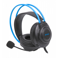 Навушники A4-Tech FH200i (Blue) з мікрофоном,колір сірий + блакитний