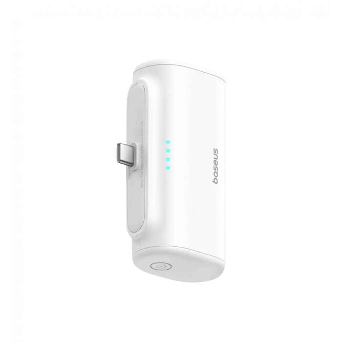 Power bank Baseus Compact Fast Charging Power Bank Type-C Edition 5000mAh 20W White (P10068306213-00)