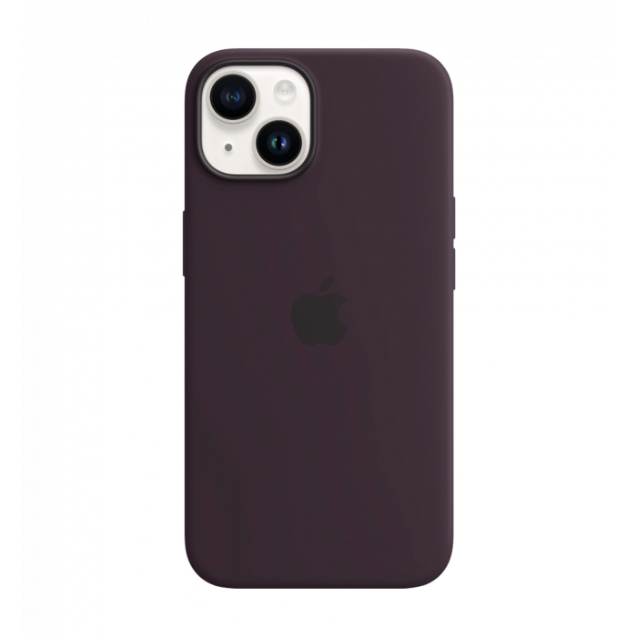 Чохол Силіконовий iPhone 14 Silicone Case with MagSafe Elderberry (MPT03)