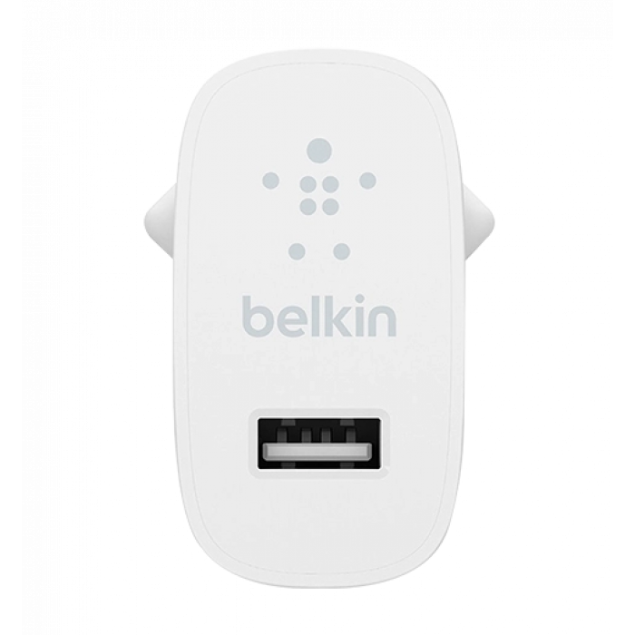 Адаптер Belkin 12W USB-A 2.4A, Lightning 1m, white (WCA002vf1MWH)