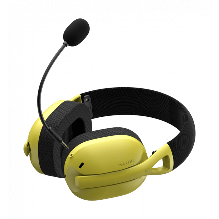 Игровая гарнитура HATOR Hyperpunk 2 USB 7.1 (HTA-847) Black/Yellow