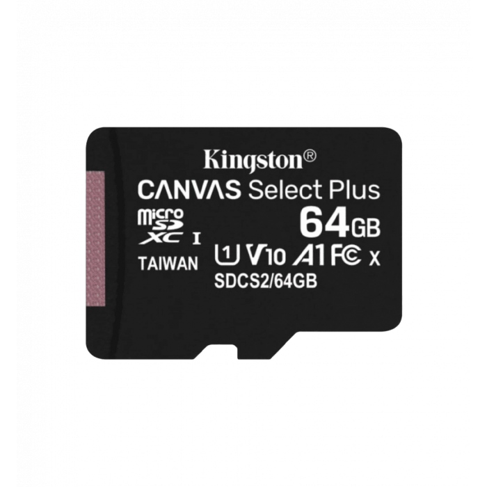 Карта пам'яті 64GB microSDXC C10 A1 Canvas Select  Plus 100R UHS-I, U1, V10 w/o adapter SDCS2/64GBSP