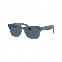 Smart glasses Ray-Ban Meta Wayfarer Matte Jeans/Dusty Blue size L (RW4006 67552V 50-22)