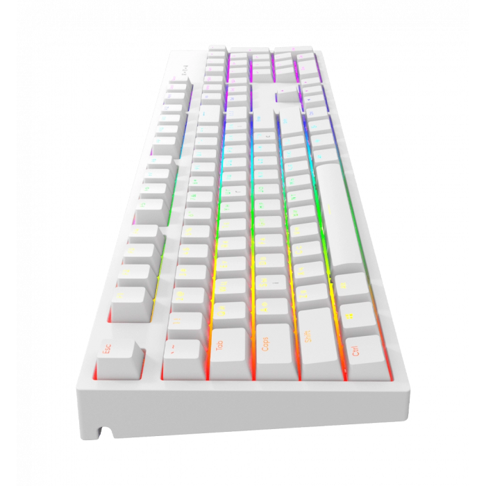 Ігрова клавіатура DARK PROJECT One KD104A Gateron Mechanical Yellow (DPO-KD-104A-100100-GYL)