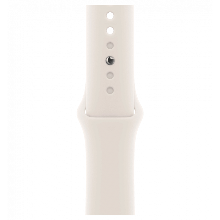 Apple Watch SE 3 GPS + Cellular 40mm Starlight Aluminium Case with Starlight Sport Band - M/L (MEP74)