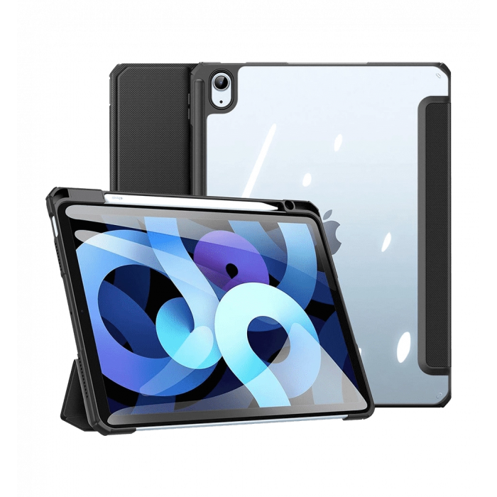 Cover Dux Ducis Toby Series iPad 10 10.9 2022 (With Apple Pencil Holder) (black)