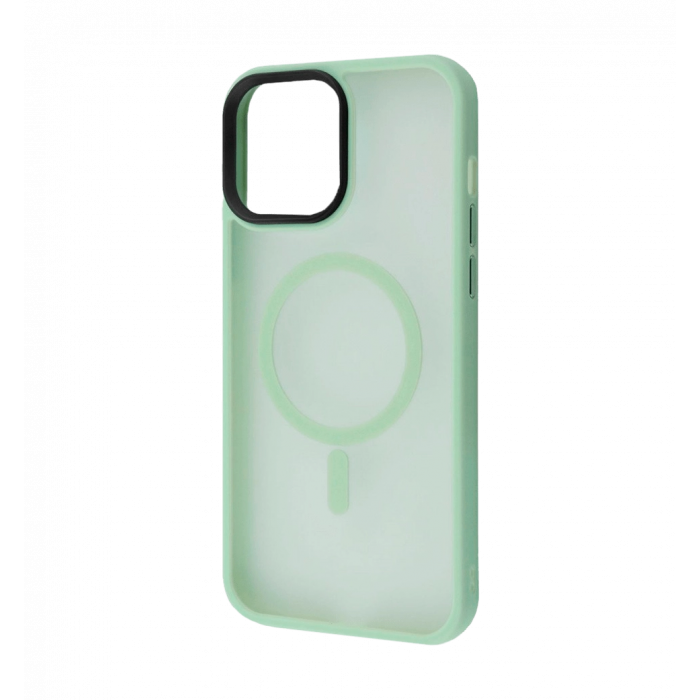 Чохол WAVE Matte Insane Case with MagSafe iPhone 12 Pro Max mint