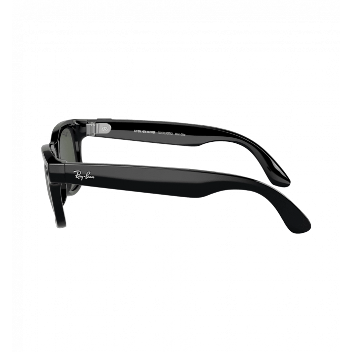 Смарт-окуляри Ray-Ban Meta Wayfarer Shiny Black/G15 Green size M (RW4006 601/71 50-22)