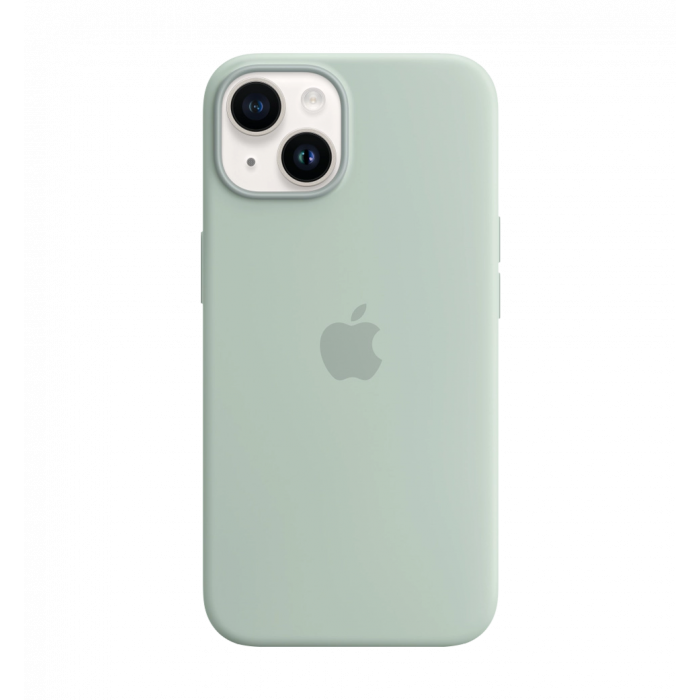 Чохол Силіконовий iPhone 14 Silicone Case with MagSafe Succulent (MPT13)