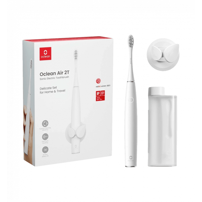 Розумна зубна електрощітка Oclean Air 2T Electric Toothbrush White (6970810552324)