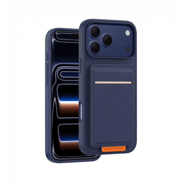 Cover Keephone SUEDEA MagSafe Case for 17 Pro Max Deep Blue (KPSUDA17PMBL)