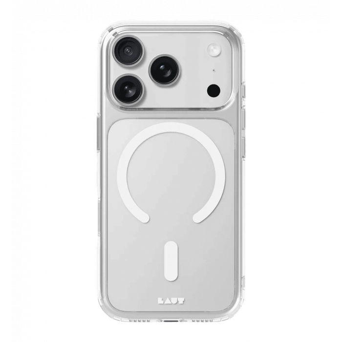 Чохол-накладка LAUT CRYSTAL FLURO for iPhone 17 Pro Max MagSafe Light Grey (L_IP25D_CF_LGY)