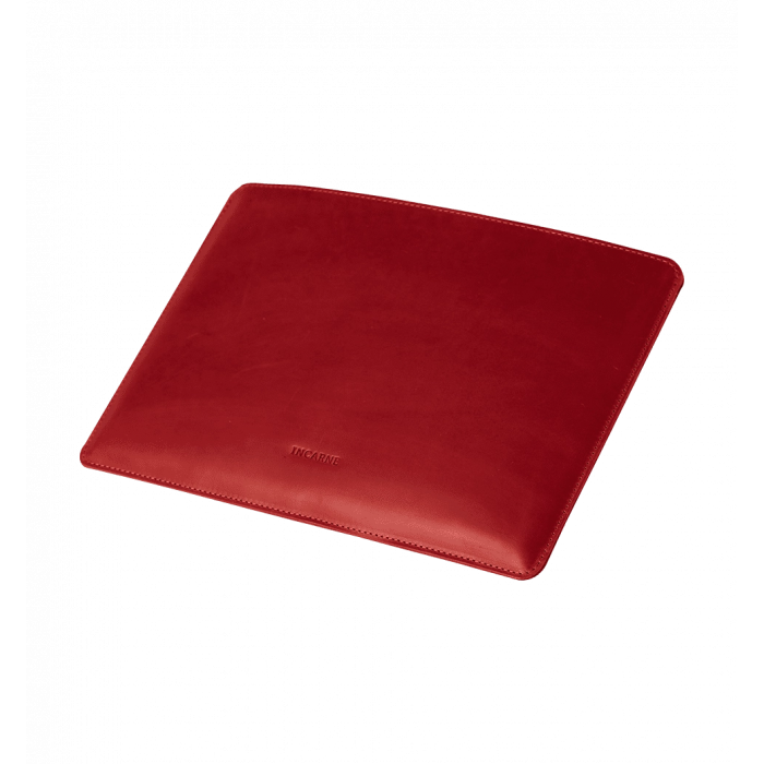 Шкіряний чохол INCARNE Gamma Plus MacBook Air 13" 2018-2022 червоний