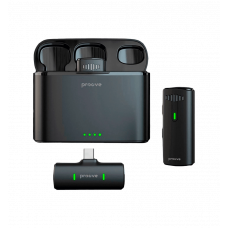Беспроводной петличный микрофон Proove Demo Type-C (black)