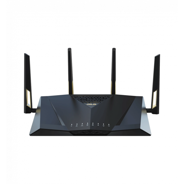 Маршрутизатор ASUS RT-AX88U PRO AX6000, 4xGE LAN, 2.5xGE WAN, 1x2.5GE WAN/LAN, 1xUSB3.2, 1xUSB2.0, M