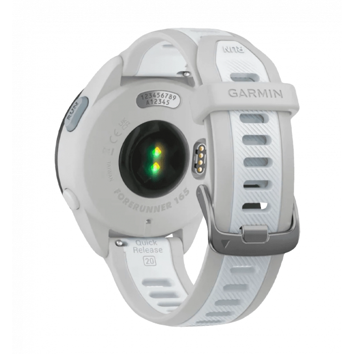 Смарт-годинник Garmin Forerunner 165 Mist Gray/Whitestone (010-02863-21/A1) UA