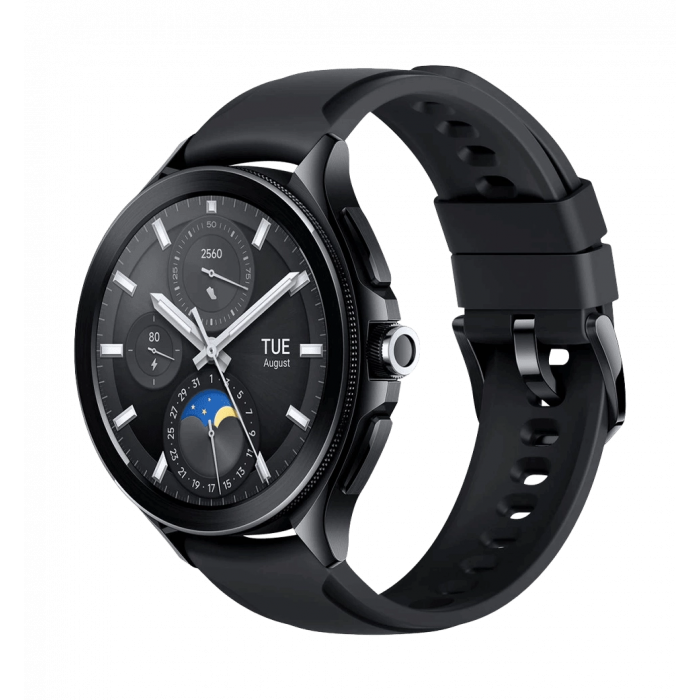 Xiaomi Watch 2 Pro Bluetooth Black Case with Black Fluororubber Strap (BHR7211GL)
