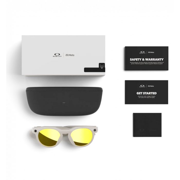 Смарт-окуляри Oakley Meta HSTN Limited Edition Warm Gray/Prizm