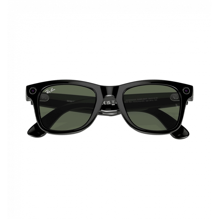 Смарт-окуляри Ray-Ban Meta Wayfarer Shiny Black/G15 Green size M (RW4006 601/71 50-22)