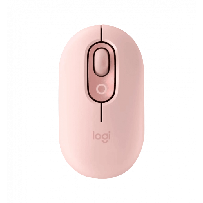 Миша LOGITECH POP Mouse with emoji - ROSE