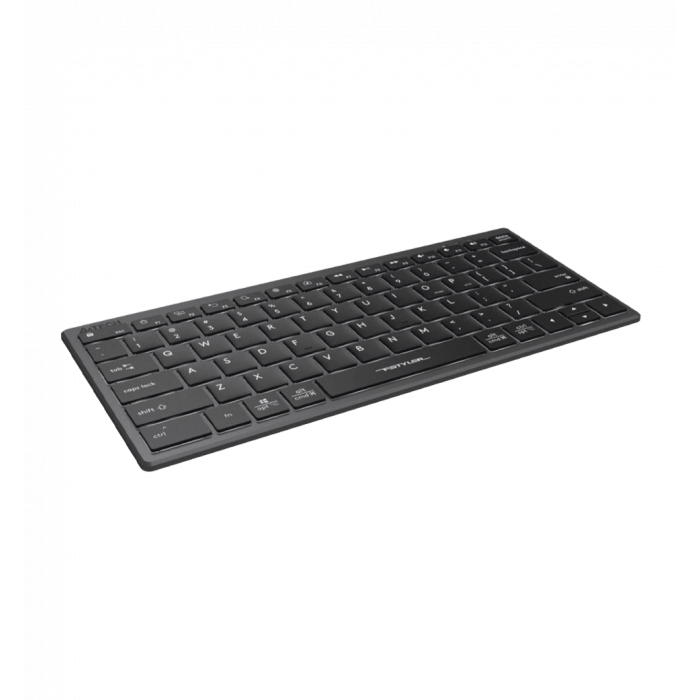 Клавіатура A4-Tech Fstyler FX61, сірий колір, USB, біле підсвічування