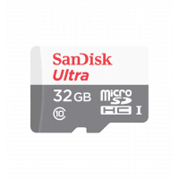 Карта пам'яті SanDisk MicroSDXC 32GB UHS-I Class 10 Ultra + SD adapter (SDSQUNR-032G-GN3MA)