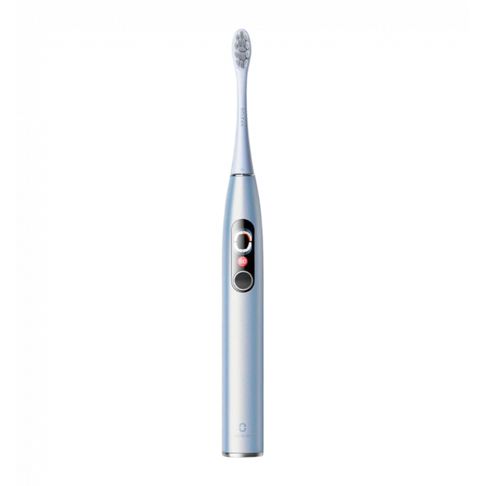 Розумна зубна електрощітка Oclean X Pro Digital Set Electric Toothbrush Glamour Silver (6970810552584)
