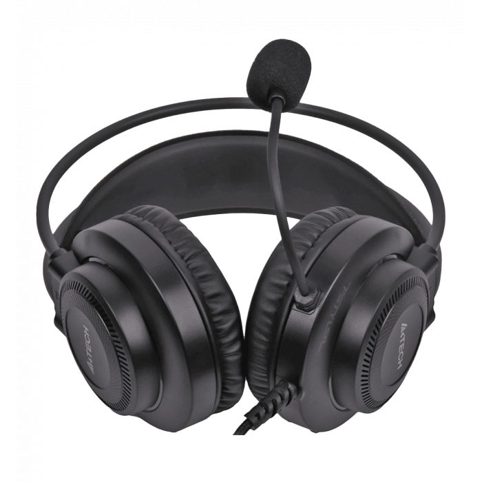 Навушники A4-Tech FH200U (Grey) USB з мікрофоном,колір сірий