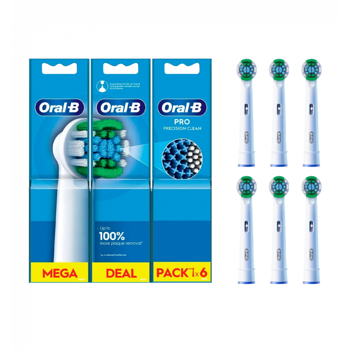 Насадка для электрической зубной щетки BRAUN Oral-B Precision Clean EB20RX CleanMaximiser (6)