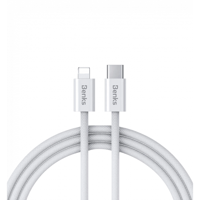 Cable Banks D46 Type-C to Lighting White 1m (27W)