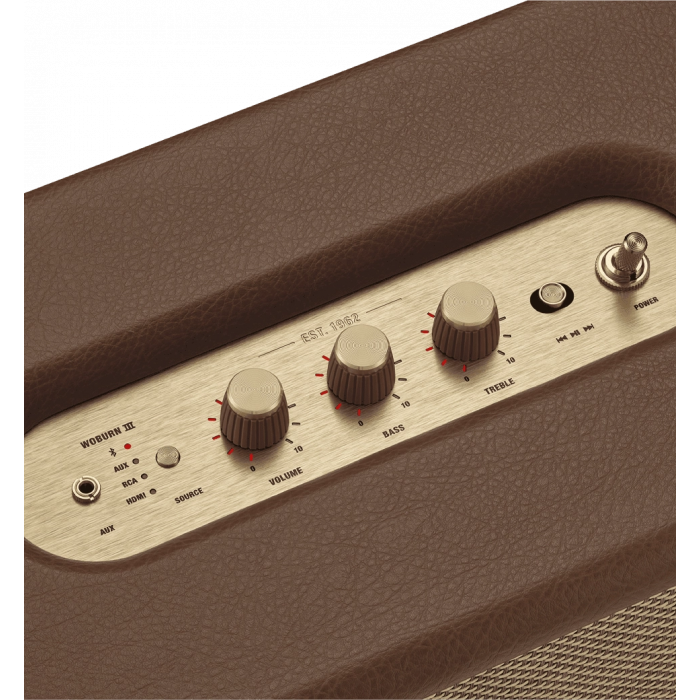 Акустична система Marshall Loudest Speaker Woburn III Bluetooth Brown (1006085)