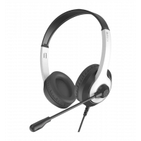 Гарнітура A4-Tech FH100U USB, колір чорний + білий